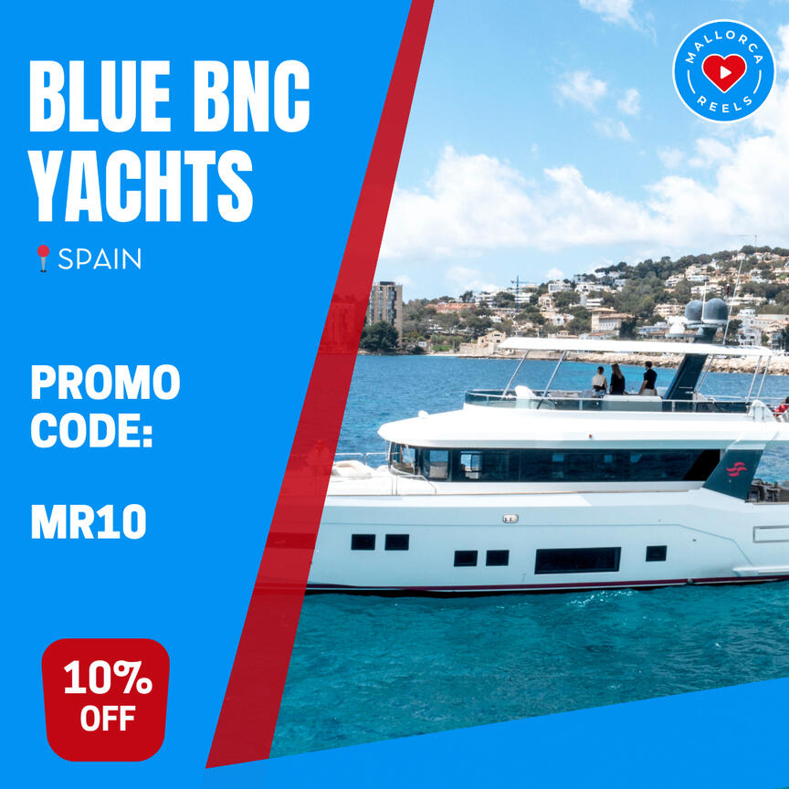 Mallorca.Reels Discounts Mallorca Yacht Charter, luxury discounts